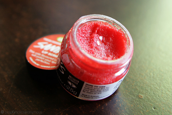 LUSH Santa's Lip Scrub