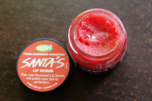 LUSH Santa's Lip Scrub