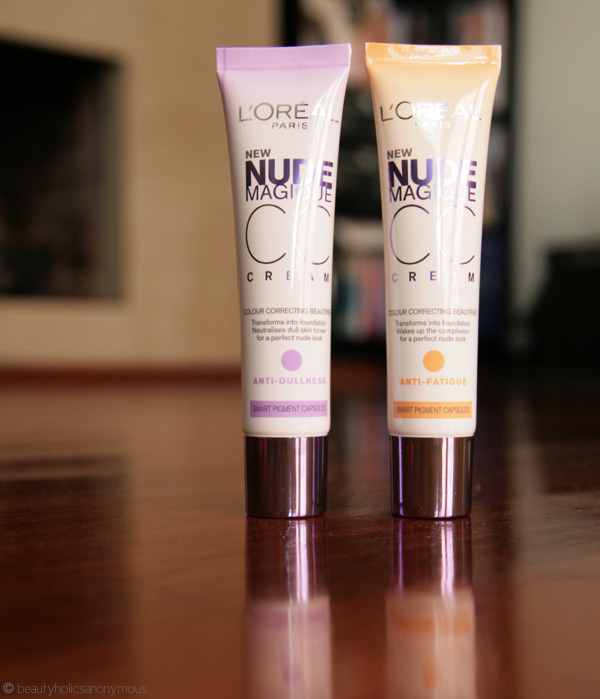 L'Oreal Nude Magique CC Creams in Anti-Dullness and Anti-Fatigue