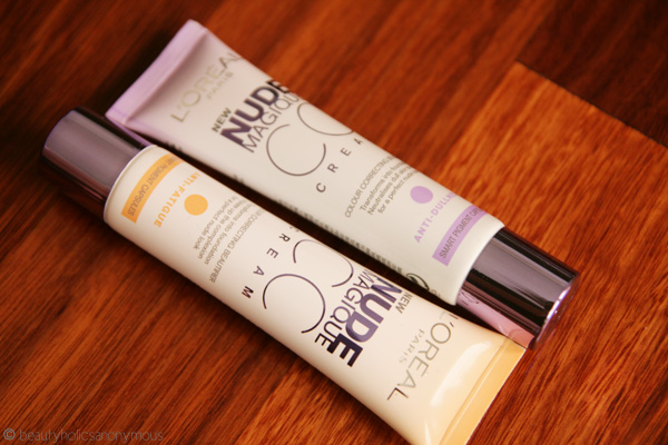 L'Oreal Nude Magique CC Creams in Anti-Dullness and Anti-Fatigue
