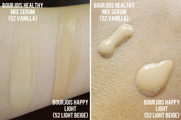 Bourjois Happy Light Foundation Swatch