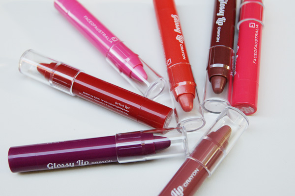 Face of Australia Glossy Lip Crayons