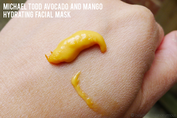 Michael Todd Avocado and Mango Hydrating Facial Mask