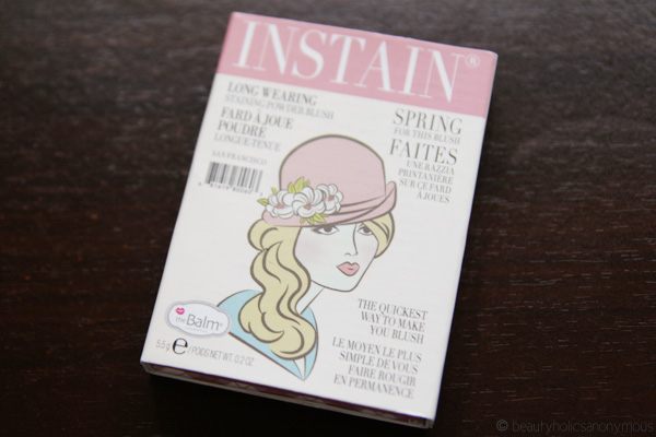 theBalm InStain Blush in Argyle