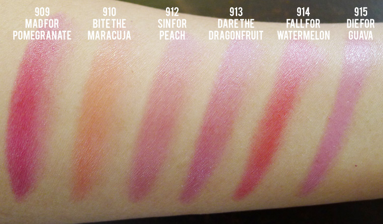 L'Oreal Glam Shine Balmy Gloss Swatches