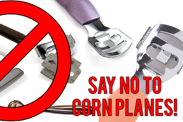 When Going For Pedicures, Say No To Corn Planes!