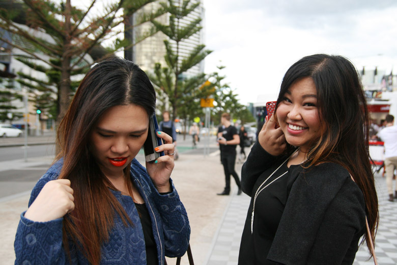 VAMFF Backstage Day 1 Opening Night - Val and Jess