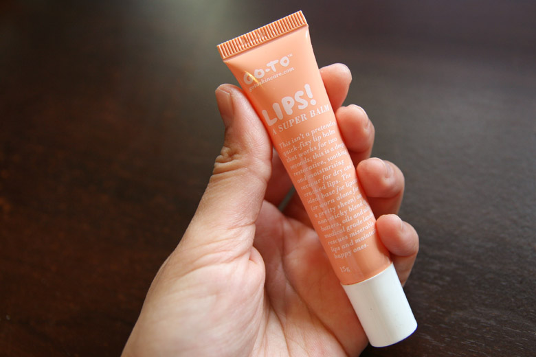 Quickie Mention: Go-To Lips! A Super Balm