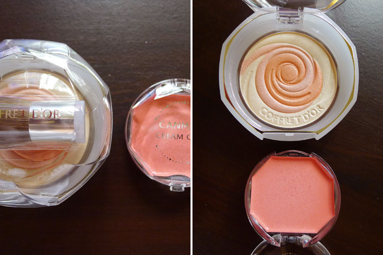 Coffret Dor Canmake Cream Blush