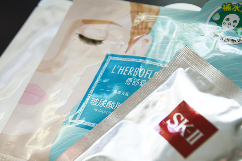 L'Herboflore and SK-II Facial Masks