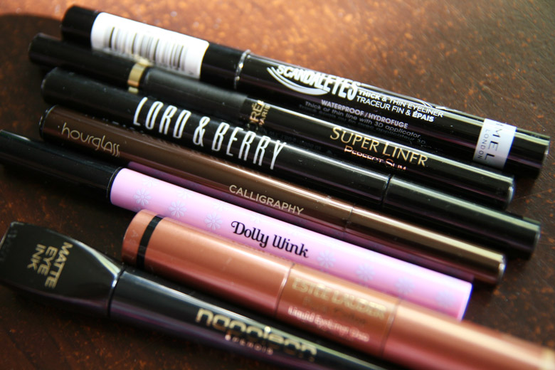 My Favourite Liquid Eyeliners - Beautyholics Anonymous
