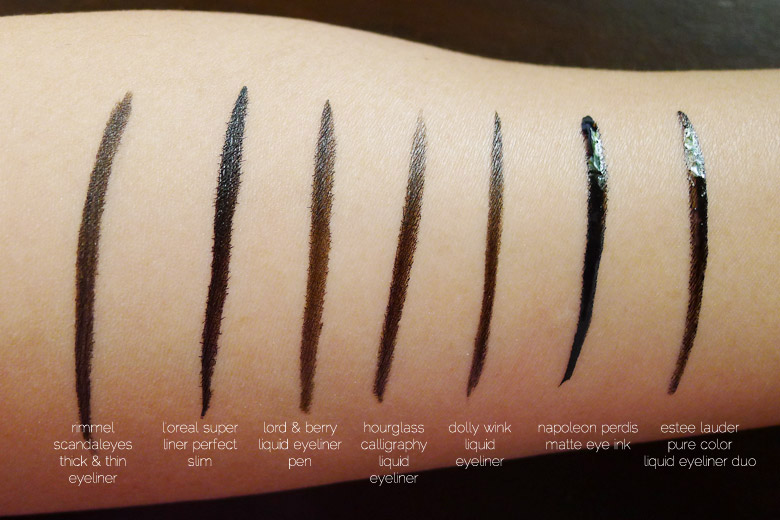 My Favourite Liquid Eyeliners