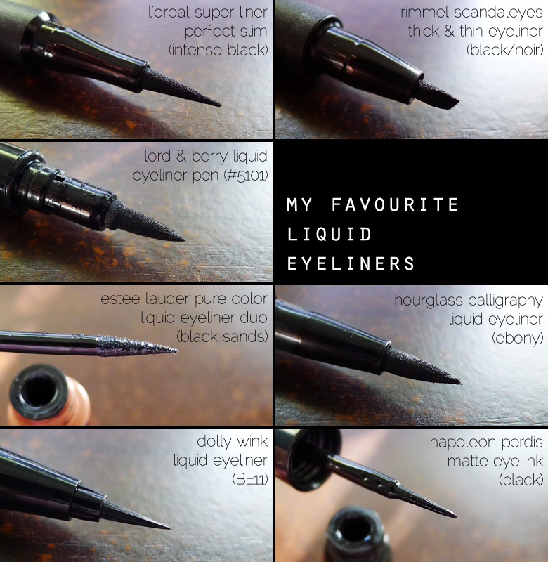 My Favourite Liquid Eyeliners