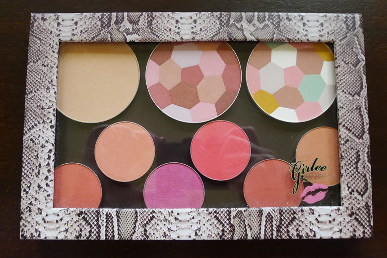 Z Palette Girlee Cosmetics Blush Powder