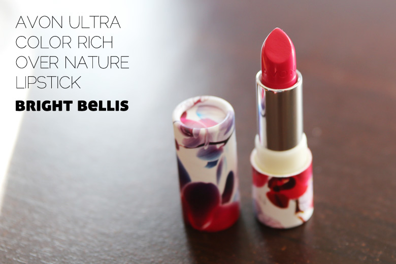 Read My Lips: AVON Ultra Color Rich Over Nature Lipstick in Bright Bellis