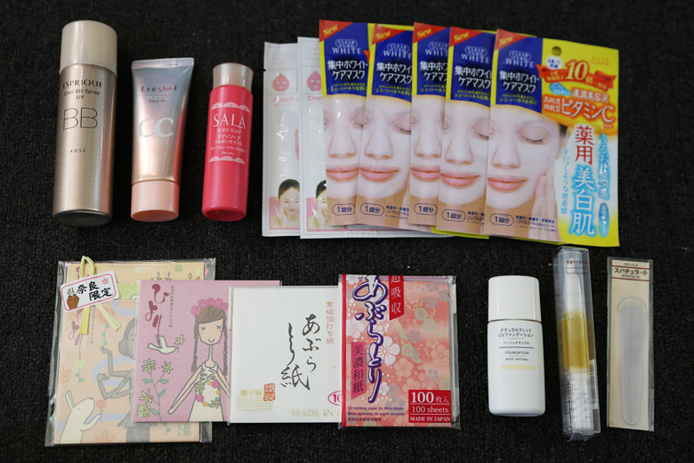 Japan Haul Masks, BB Cream, Facial Blotters, Foundation