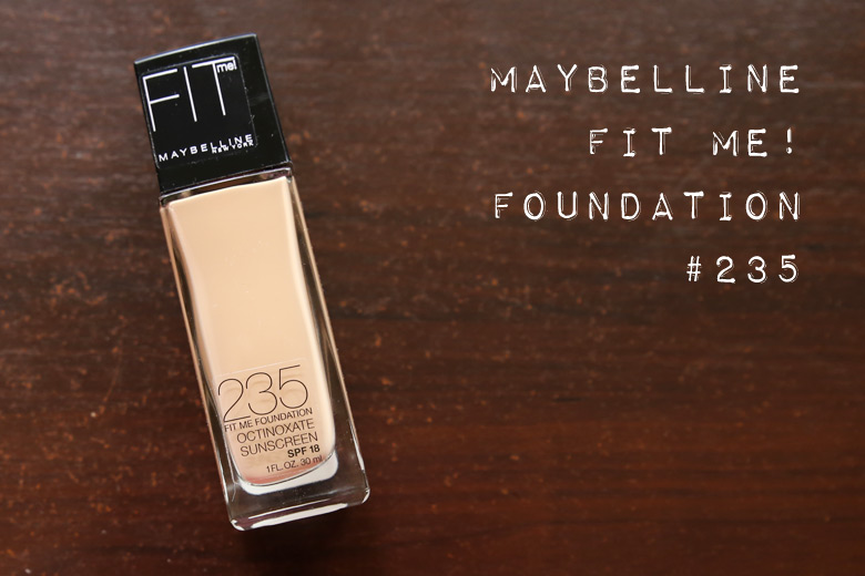 Maybelline Fit Me Foundation in 235