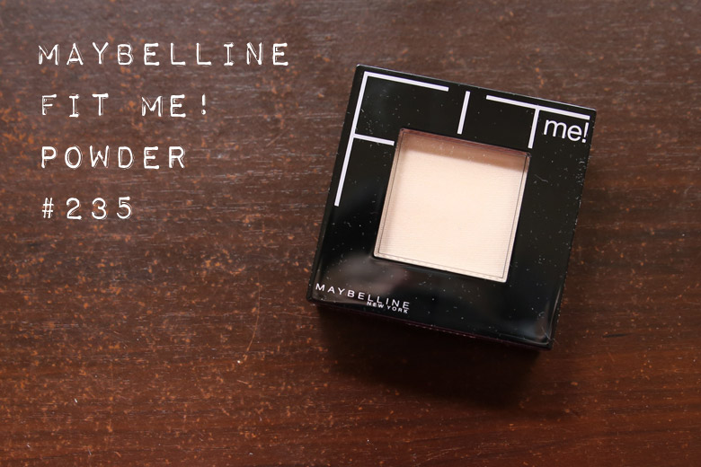 Maybelline Fit Me Pressed Powder in 235