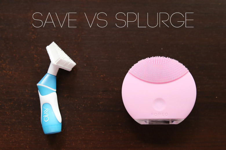 Save vs Splurge - Foreo and Olay
