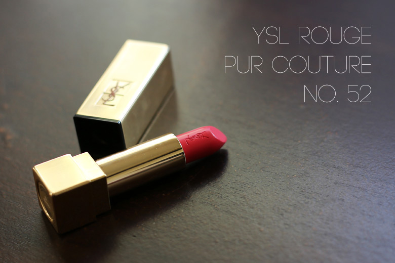 Read My Lips: YSL Rouge Pur Couture #52