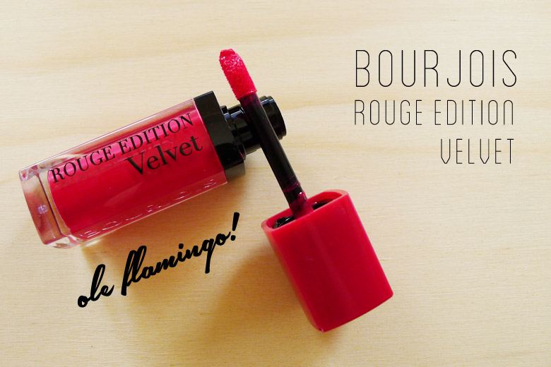 Bourjois Rouge Edition Velvet in Ole Flamingo