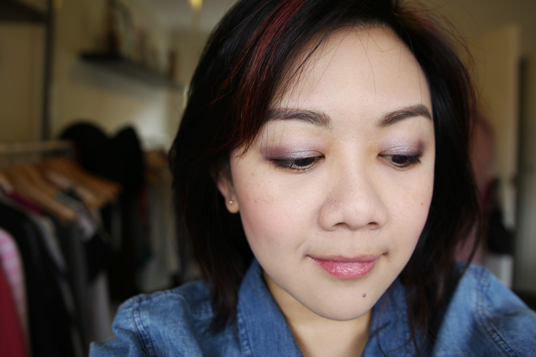 FOTD Purple Power featuring Dior s 5 Couleurs Eyeshadow Palette