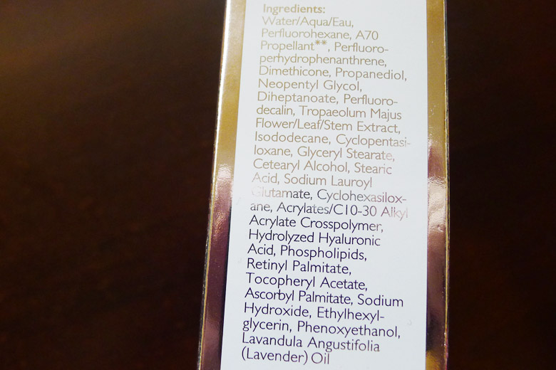Kate Somerville DermalQuench Liquid Lift Advanced Wrinkle Treatment Ingredients