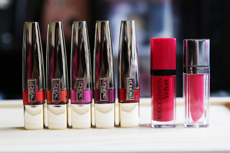 The Lip Product Addict Tag L'Oreal, Bourjois, Maybelline