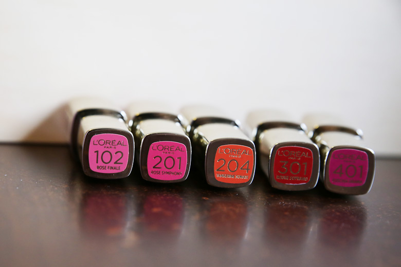 L'Oreal Color Riche Extraordinaire Lip Lacquers