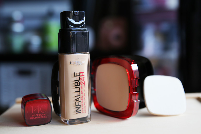 L'Oreal Paris Infallible 24H Stay Fresh Foundation and Powder Foundation