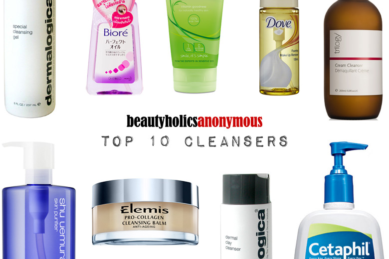 Week of Skincare Favourites 2014: My Top 10 Cleansers