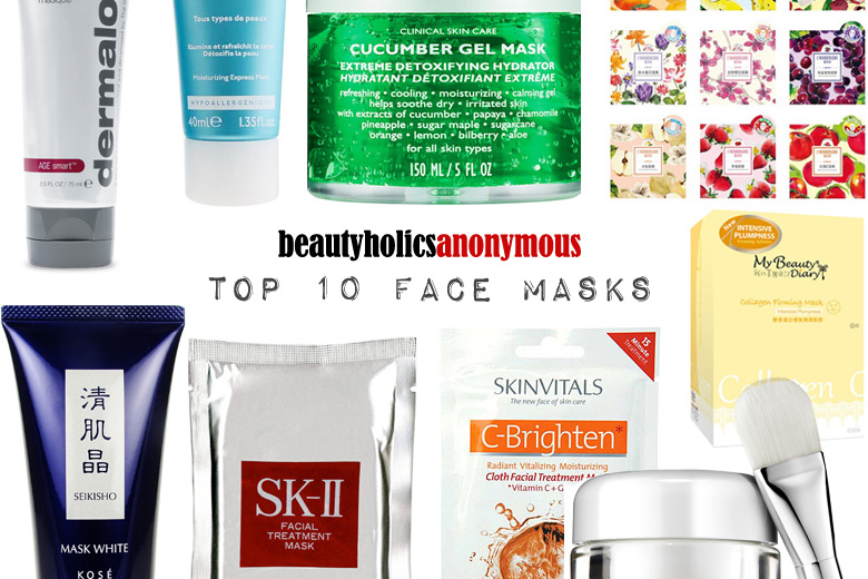 Week of Skincare Favourites 2014: My Top 10 Facial Masks