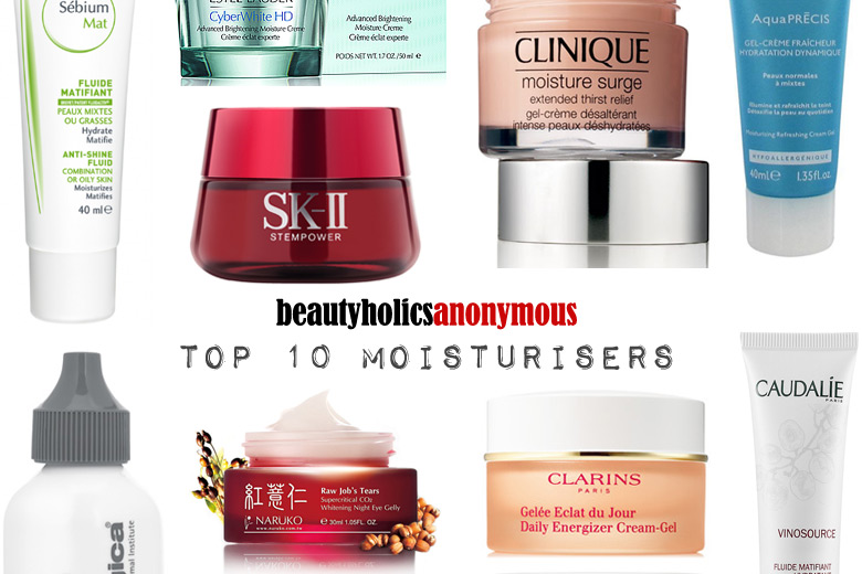 Week of Skincare Favourites 2014: My Top 10 Moisturisers