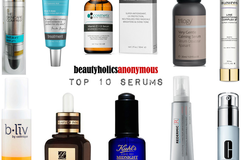 Week of Skincare Favourites 2014: My Top 10 Serums