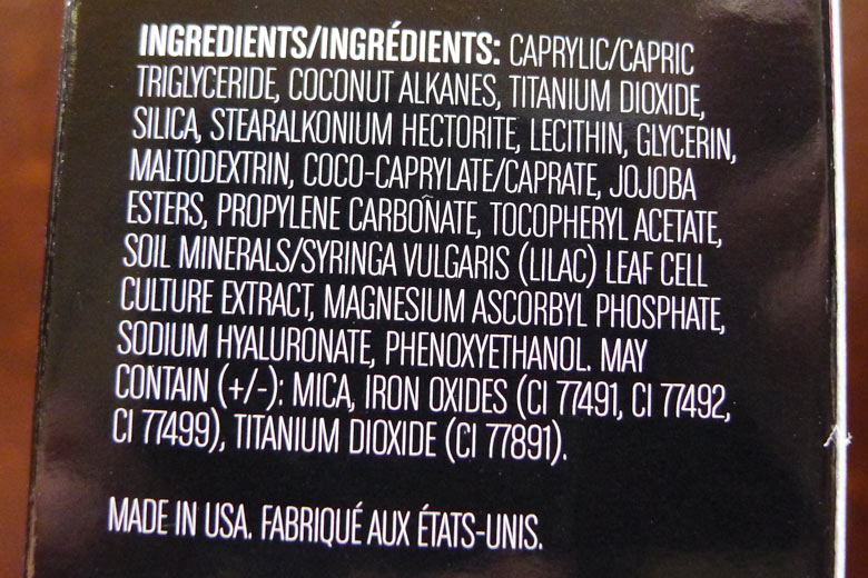 Bare Minerals BareSkin Pure Brightening Serum Foundation Ingredients