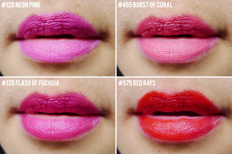 Maybelline SuperStay 14Hr Megawatt Lipsticks