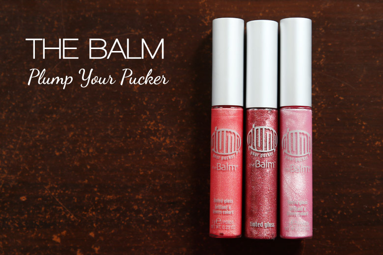 Read My Lips: The Balm Plump Your Pucker Tinted Lipgloss