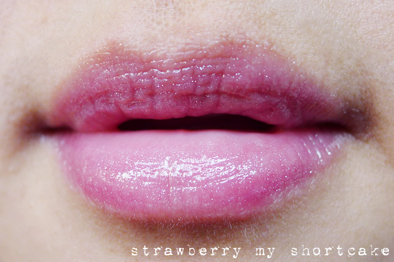The Balm Plump Your Pucker Tinted Lipgloss in Strawberry My Shortcake