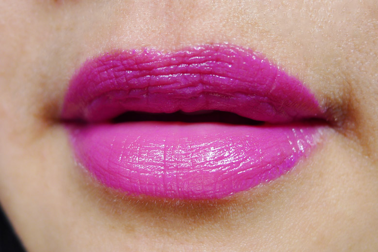 YSL Rouge Volupte Shine in #19 Fuchsia in Rage