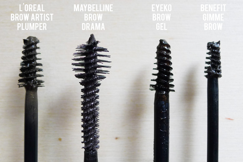 Battle of the Tinted Brow Gels (Featuring L'Oreal, Maybelline, Benefit, Eyeko London)