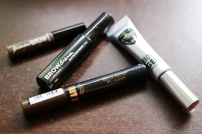 Battle of the Tinted Brow Gels (Featuring L'Oreal, Maybelline, Benefit, Eyeko London)