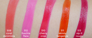 L'Oreal Glam Matte Intense Matte Gloss Swatches