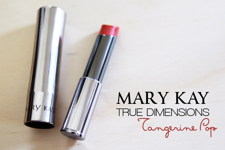 Read My Lips: Mary Kay True Dimensions Lipstick in Tangerine Pop