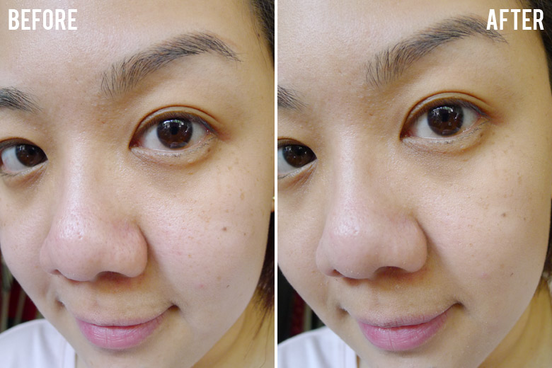 Max Factor Skin Luminizer Foundation Before and After