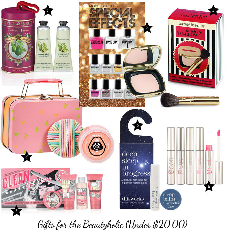 Christmas Gift Guide 2014 - For The Beautyholic Under $20