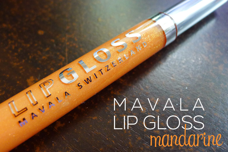 Read My Lips: Mavala Lip Gloss in Mandarine