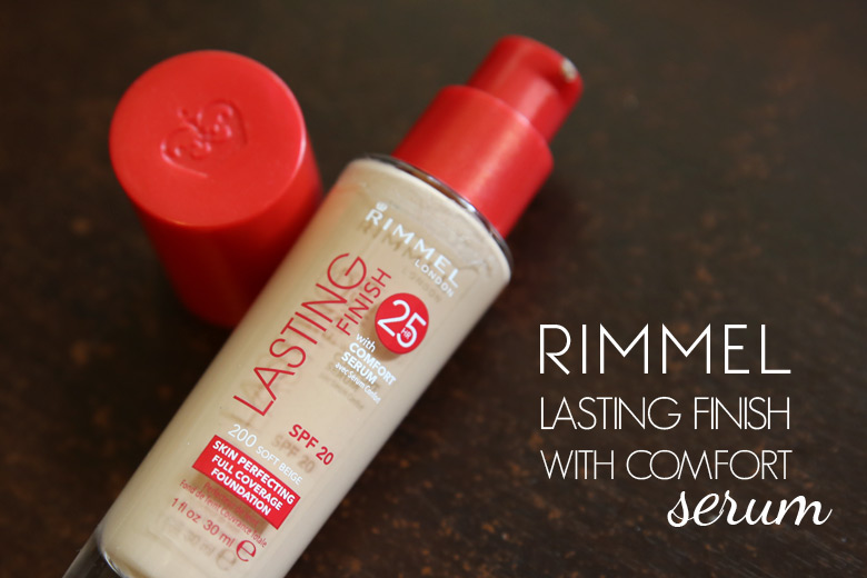 Rimmel Lasting Finish with Comfort Serum Skin Perfecting Full Coverage Foundation: Gee, This Seems Awfully Familiar!