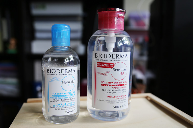 Bioderma Hydrabio and Sensibio H2O