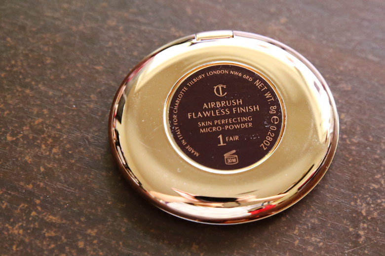 Charlotte Tilbury's Airbrush Flawless Finish Skin Perfecting Micro-Powder in Fair