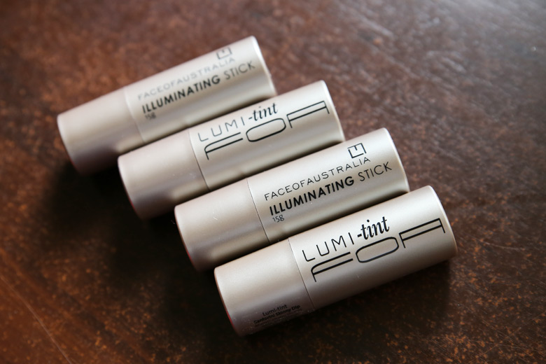 Face of Australia's Lumi-Tint Illuminating Sticks